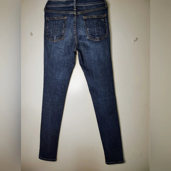 Rag & Bone high rise Slimming skinny jeans, women's, size 25, stretch, cotton. - Picture 4 of 16